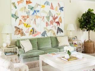 Sara Gilbane Interiors | Country-Sea | Living Room